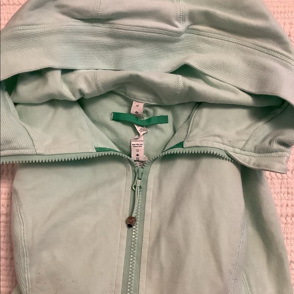 Lulu Mint Green Hoodie - Picture 3 of 4